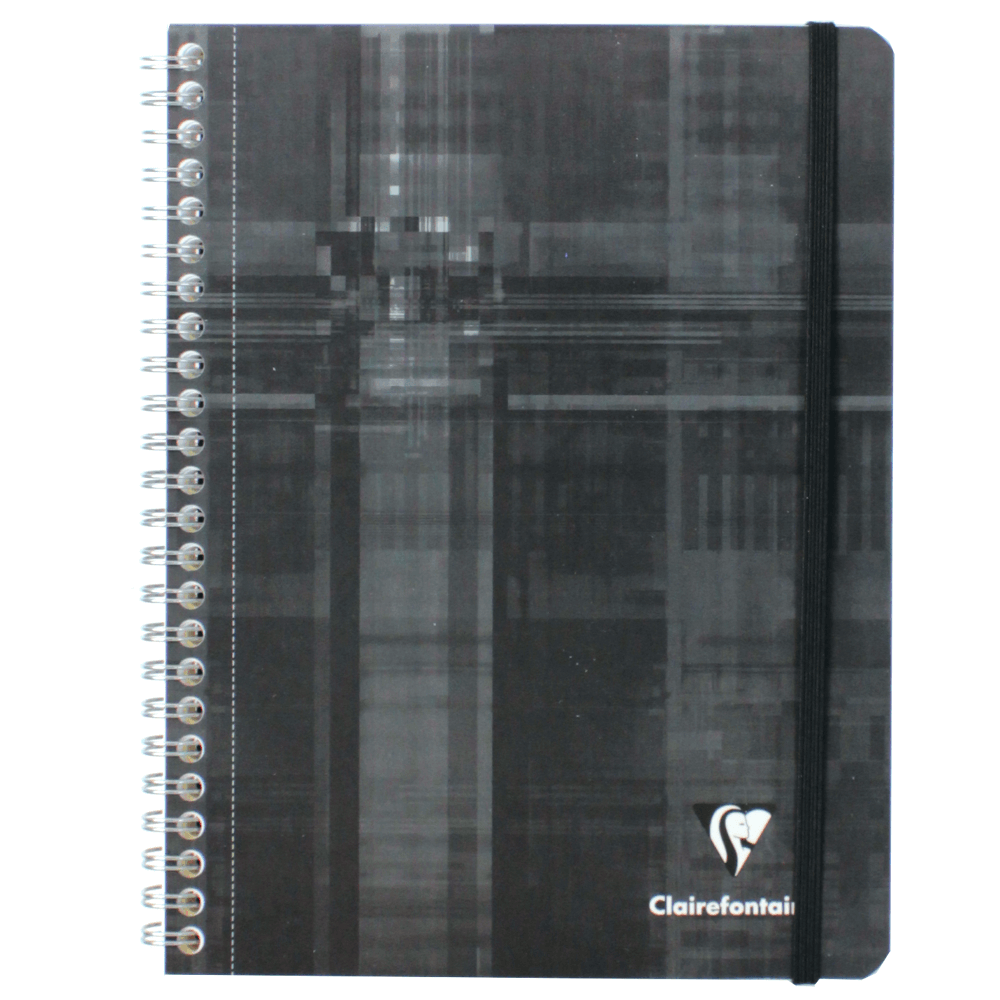 Caderno Pautado Pocket Book Clairefontaine A5+ Preto